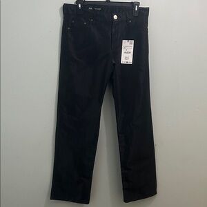 Zara shinny Black Trousers